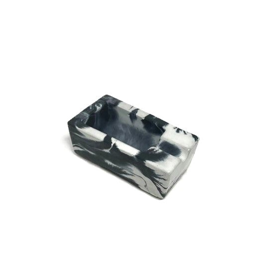 Black and White Concrete Mini Ashtray - Handmade | Storcks Designs