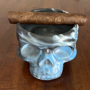 Skull Concrete Cigar Bowl