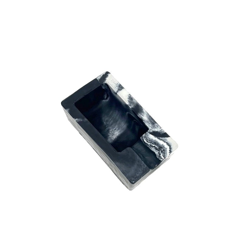 Black and White Concrete Mini Ashtray - Handmade | Storcks Designs
