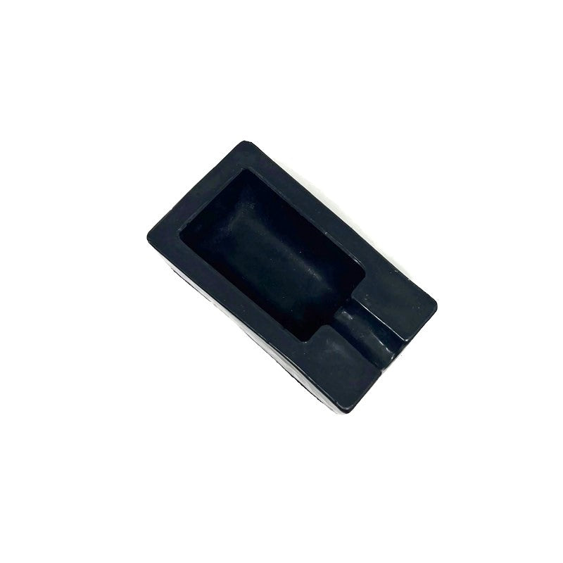 Solid Black Concrete Mini Ashtray