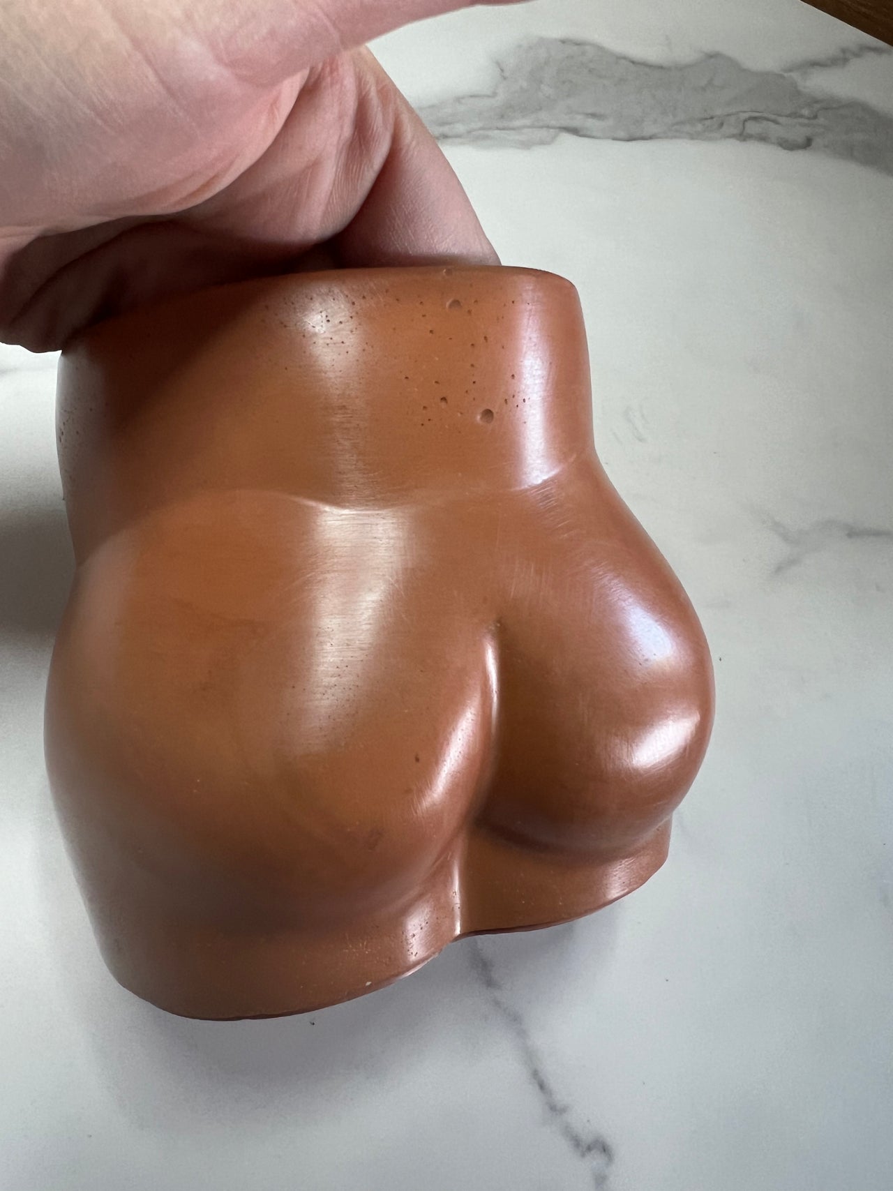 Terracotta Concrete Booty (butt) Planter