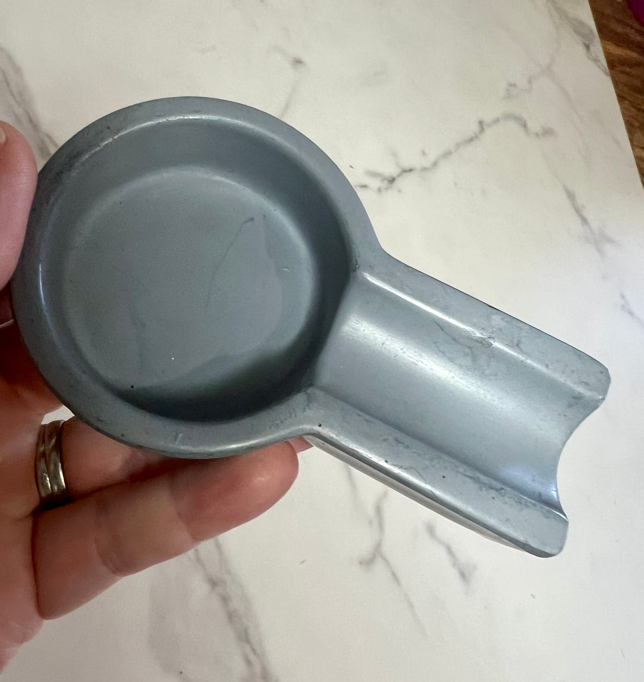 grey concrete small cigar ashtray