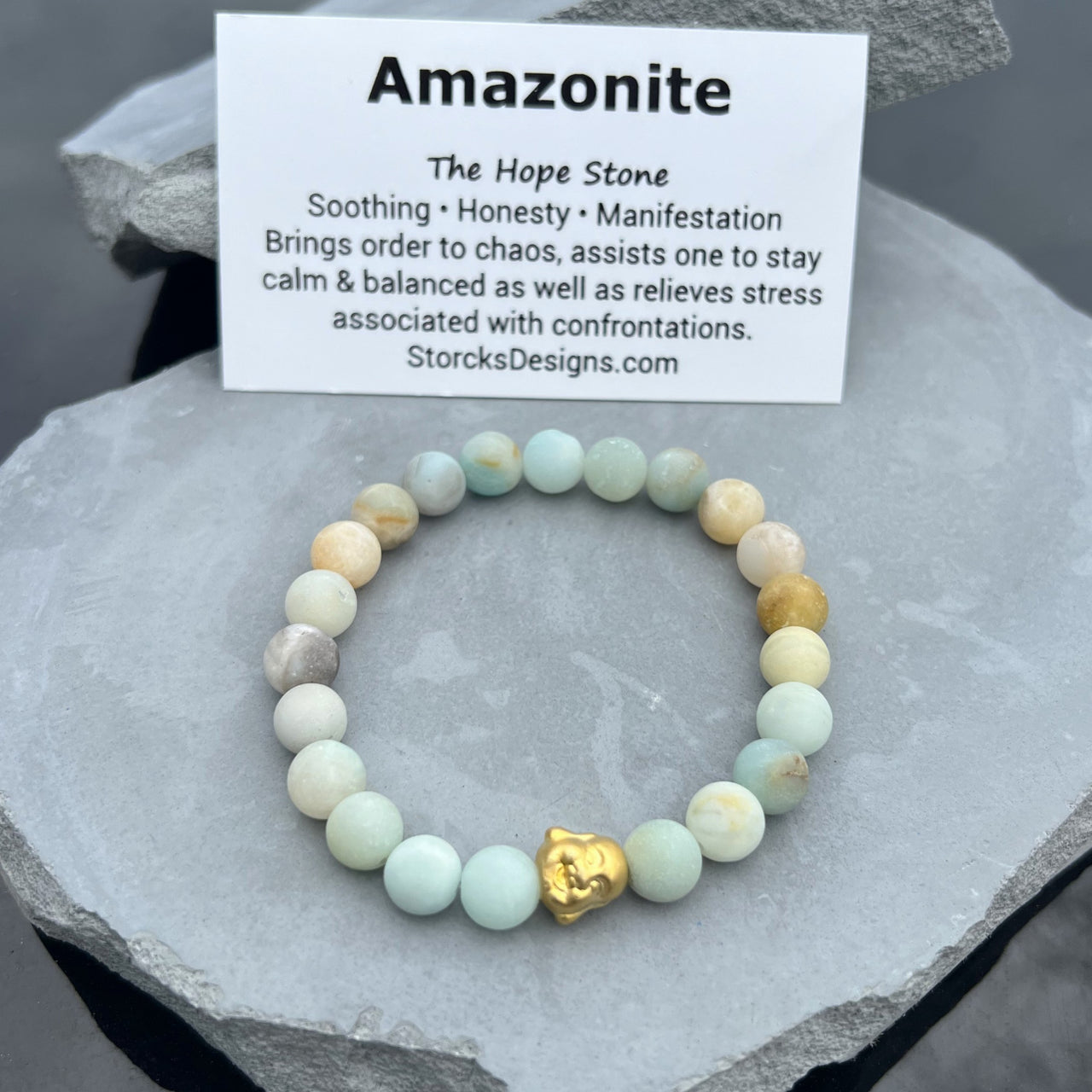 Amazonite Beaded Bracelet