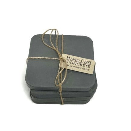 Gray Concrete Coaster set (4pcs)