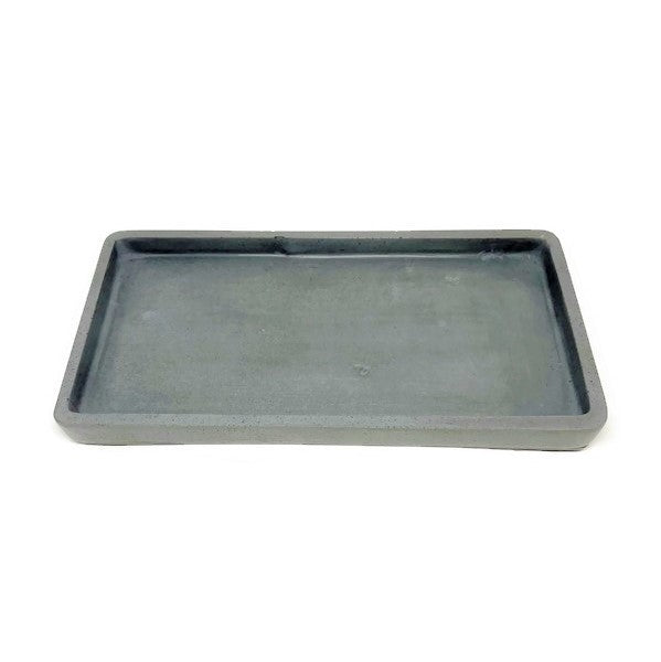Gray Concrete Rolling Tray