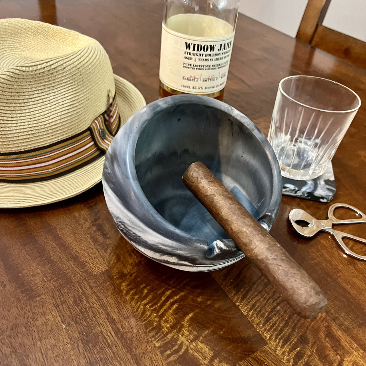 Large Sphere Cigar Ashtray