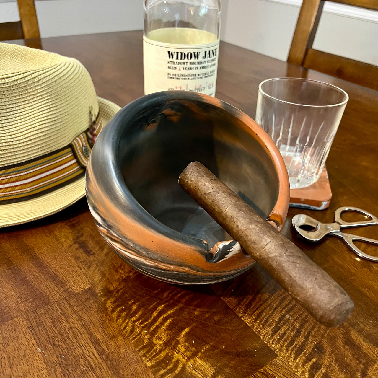 Large Sphere Cigar Ashtray