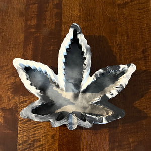 Leaf Concrete Ashtray - Decor