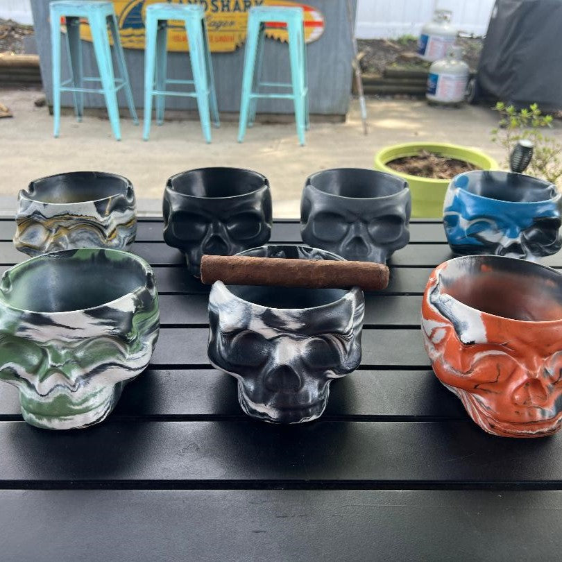 Skull Cigar Bowl
