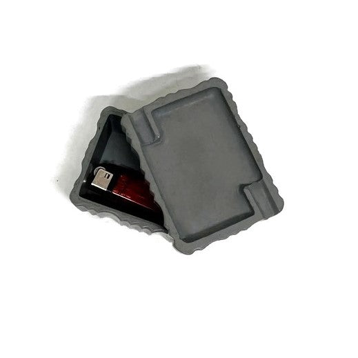Gray Concrete Stash Box