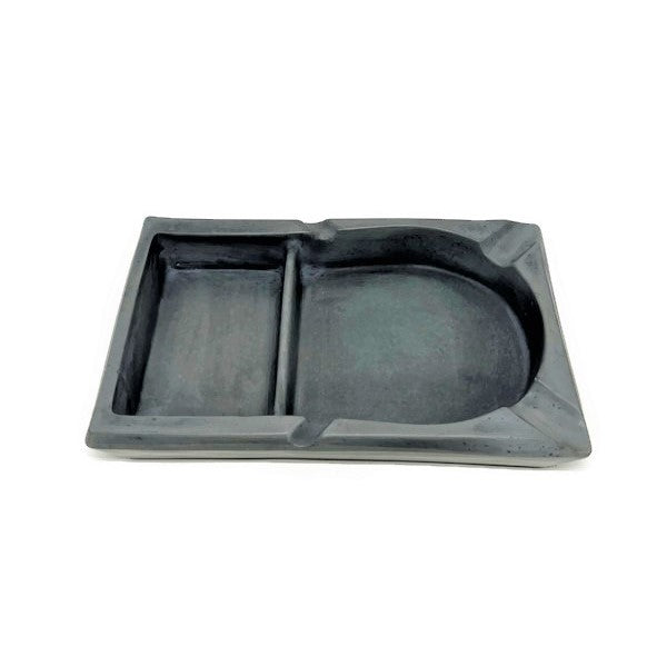 Gray Concrete Section Ashtray