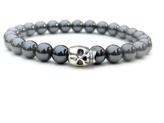 Hematite Beaded Bracelet