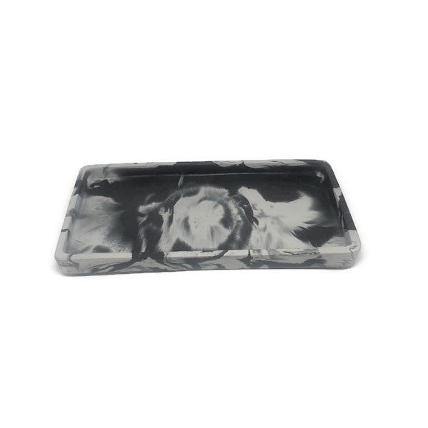 Black and White Concrete Rolling Tray