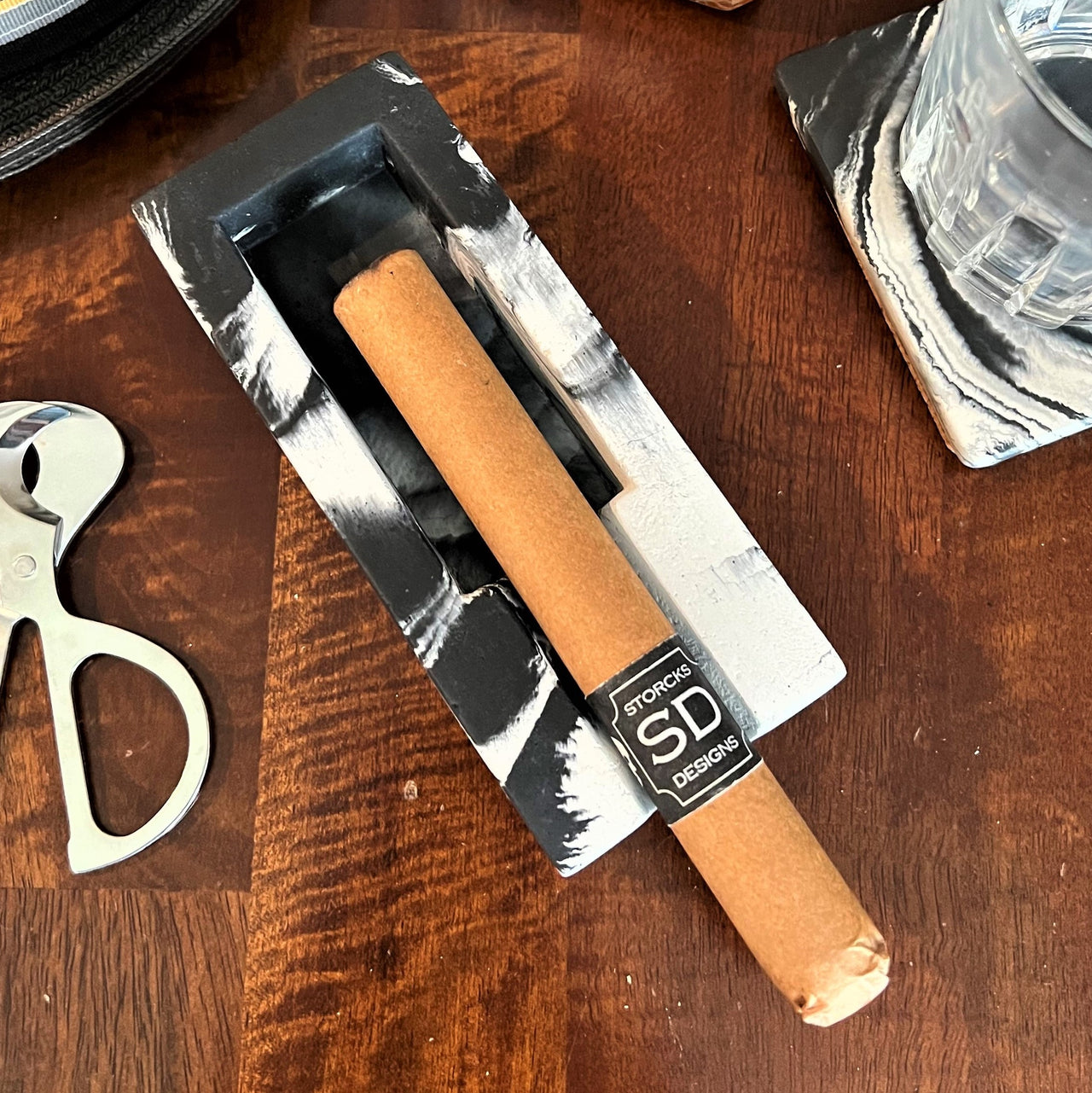 Single Cigar Ashtray